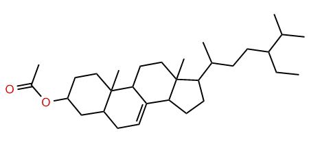 Stigmast-7-en-3-yl acetate